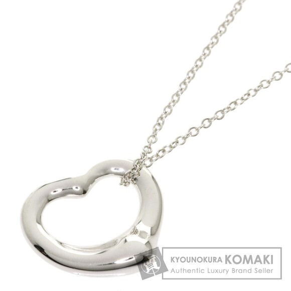 Tiffany Handbags - Tiffany Co Open Heart Necklace Silver